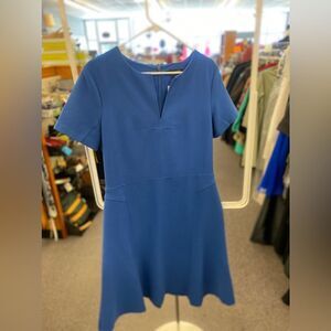 Elegant Blue Women's Dress